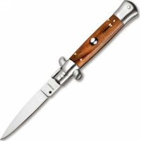 Автоматический складной нож нож Magnum Sicilian Needle Olive Wood, сталь 440A, рукоять дерево, 01MB279 купить в Новокузнецке