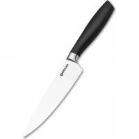 Кухонный нож шефа Bker Core Professional Chef’s Knife, 160 мм, сталь X50CrMoV15, рукоять пластик купить в Новокузнецке