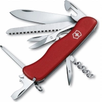 Мультитул Victorinox Outrider, сталь X50CrMoV15, рукоять нейлон, красный купить в Новокузнецке