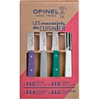 Набор ножей Opinel Les Essentiels Art deco, нержавеющая сталь, (4 шт) купить в Новокузнецке