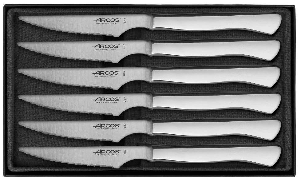 Набор столовых ножей для стейка Steak Knives, серрейтор, 6 шт