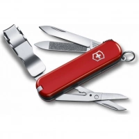 Нож-брелок Victorinox Nail Clip 580 (0.6463) 8 функций, красный купить в Новокузнецке