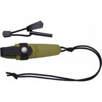 Нож Morakniv Eldris + огниво , цвет зеленый купить в Новокузнецке