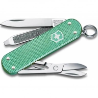 Нож перочинный Victorinox Classic Alox SD Colors, Minty Mint (0.6221.221G) мятный, 58 мм 7 функций купить в Новокузнецке