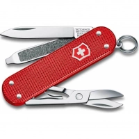 Нож перочинный Victorinox Classic Alox SD Colors, Sweet Berry (0.6221.201G) красный, 58 мм 7 функций купить в Новокузнецке