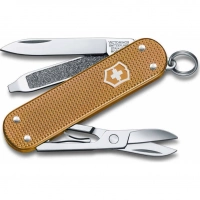 Нож перочинный Victorinox Classic Alox SD Colors, Wet Sand (0.6221.255G) коричневый, 58 мм 7 функций купить в Новокузнецке