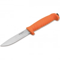 Нож с фиксированным клинком Boker Knivgar Sar Orange, сталь 420A, рукоять пластик купить в Новокузнецке