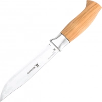 Нож с фиксированным клинком Brusletto Storbukken, сталь 440C, рукоять карельская береза купить в Новокузнецке
