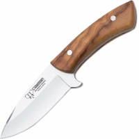 Нож с фиксированным клинком Cudeman Cuchillo Desollador, сталь 440 Stainless Steel, рукоять оливковое дерево купить в Новокузнецке