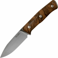 Нож с фиксированным клинком LionSteel B35, сталь Sleipner, рукоять ореховое дерево купить в Новокузнецке