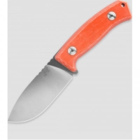 Нож с фиксированным клинком LionSteel M2 MiOR, сталь D2, рукоять Orange micarta купить в Новокузнецке