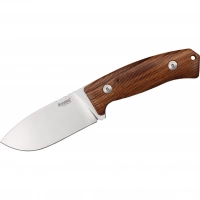 Нож с фиксированным клинком LionSteel M3 ST Santos Wood, сталь Niolox, рукоять палисандр купить в Новокузнецке