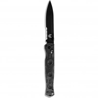 Нож складной Benchmade BM391SBK Socp, сталь D2, полимер купить в Новокузнецке