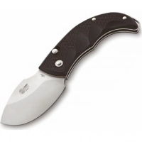 Нож складной LionSteel Skinner 8901 G10, сталь 440C Satin Finish, рукоять стеклотекстолит, чёрный купить в Новокузнецке