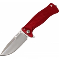 Нож складной LionSteel SR11A RS RED, сталь Uddeholm Sleipner® Satin Finish, рукоять алюминий (Solid®), красный купить в Новокузнецке