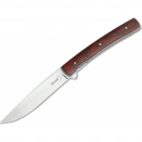 Складной нож Boker Urban Trapper Gentleman Cocobolo Wood 01BO722, сталь VG-10, рукоять титан/дерево купить в Новокузнецке