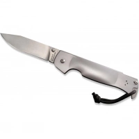 Складной нож Cold Steel Pocket Bushman 95FB, сталь 4116, рукоять нержавеющая сталь купить в Новокузнецке