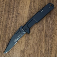 Складной нож Extrema Ratio M.P.C. (Multi Purpose Compact) Black, сталь Bhler N690, рукоять черный антикородал (алюминиевый сплав) купить в Новокузнецке