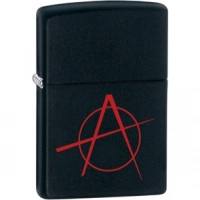 Зажигалка ZIPPO Classic А с покрытием Black Matte, латунь/сталь, чёрная, матовая, 36x12x56 мм купить в Новокузнецке