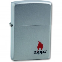 Зажигалка ZIPPO Satin Chrome, латунь с ник.-хром. покрыт., серебр., матовая, 36х56х12 мм купить в Новокузнецке